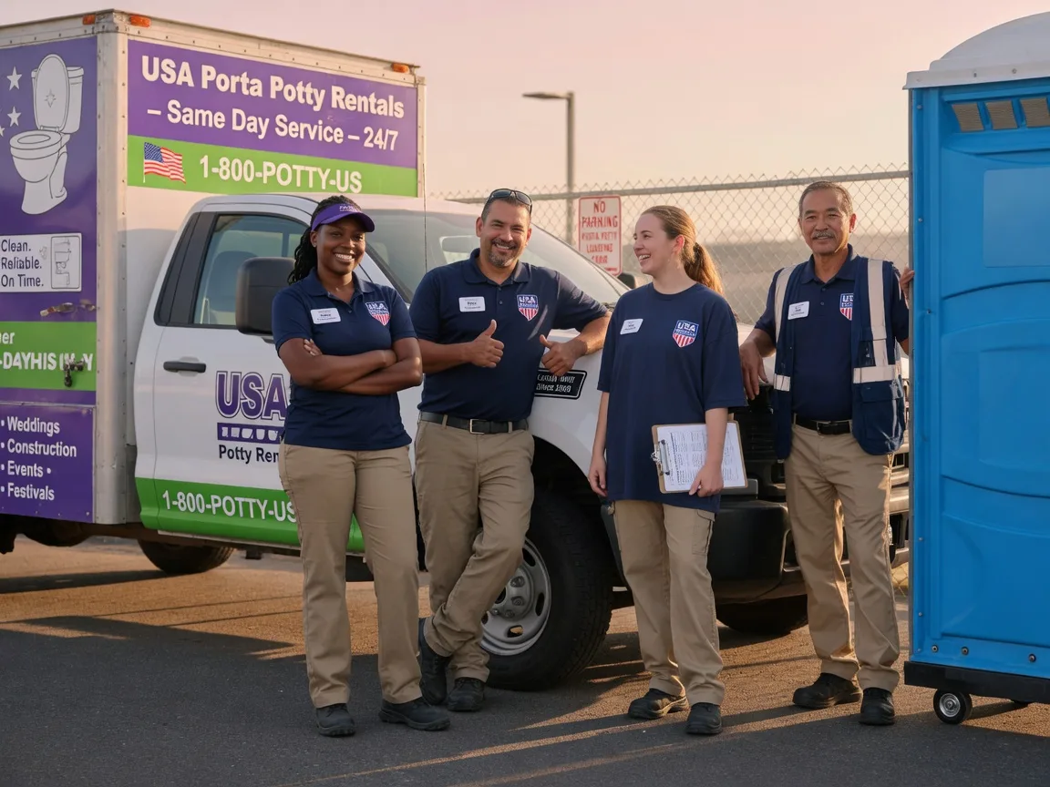 Porta Potty Rental company in Hallett, OK
